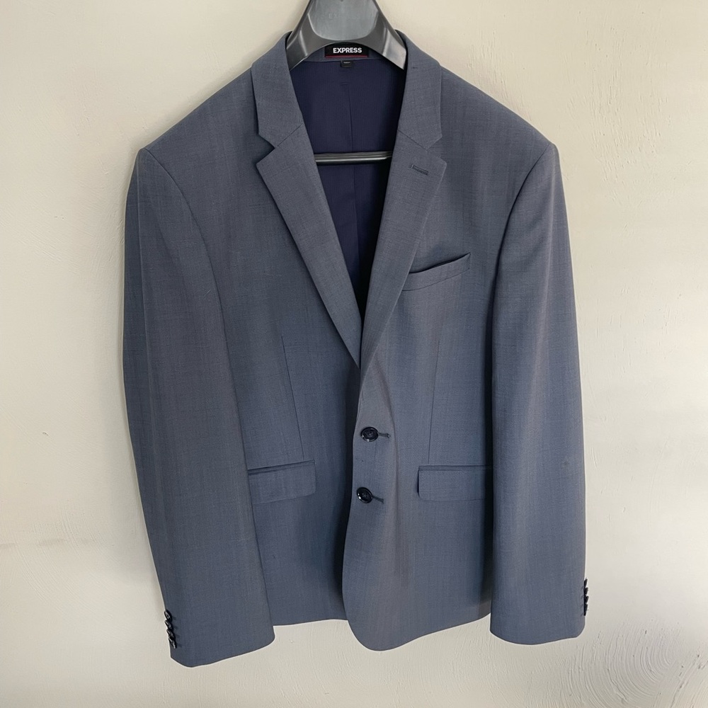 Mens Express performance stretch suit coat
